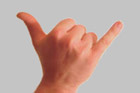 Shaka Hand Sign